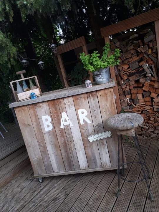 mini bar cafe outdoor