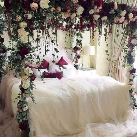 dekorasi kamar pengantin modern