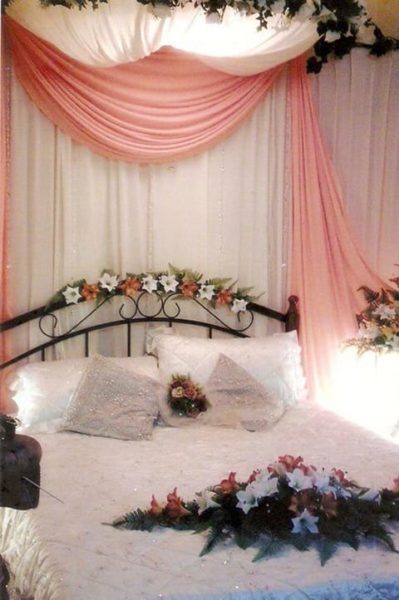 dekorasi kamar pengantin sederhana