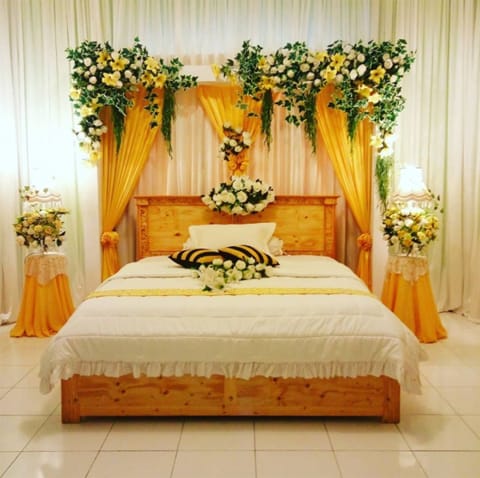 dekorasi kamar pengantin simple