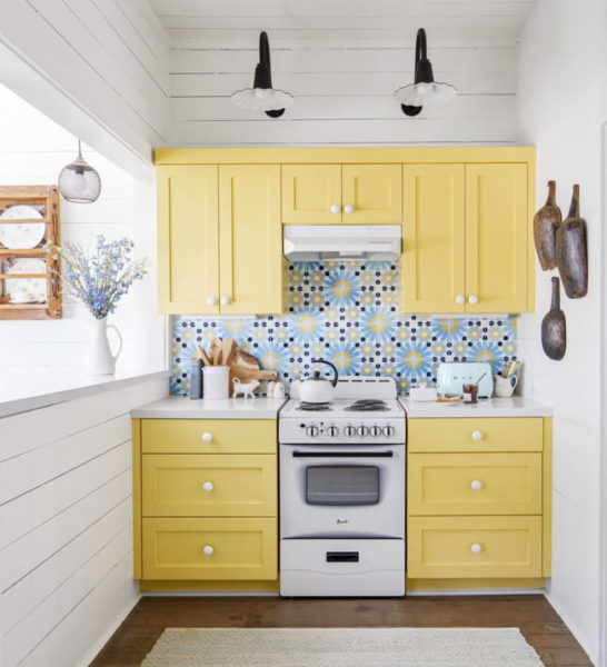 warna dapur kuning