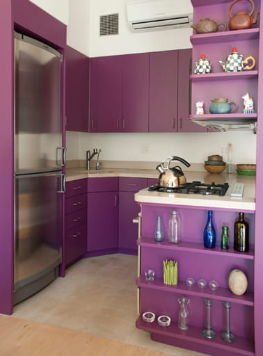 warna dapur ungu