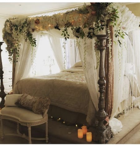 dekor kamar pengantin bagus