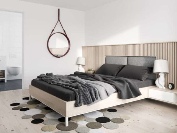 dekorasi kamar tidur sempit remaja sederhana kontemporer