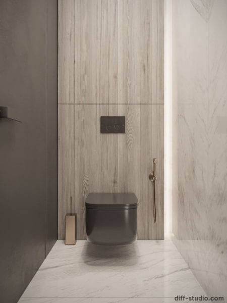 desain kamar mandi minimalis 2x2 kloset duduk modern