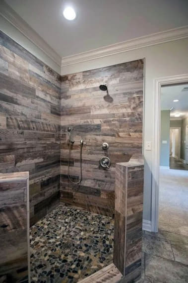 desain lantai kamar mandi ukuran 2x1 meter batu alam