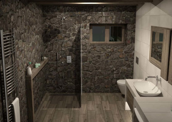 keramik dinding kamar mandi moif batu alam