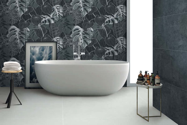 keramik dinding kamar mandi motif bunga terbaru