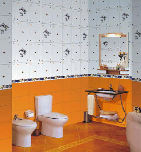 keramik dinding kamar mandi motif ikanv