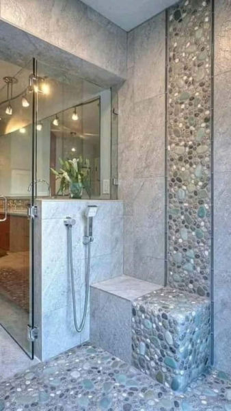 model kamar mandi sederhana tapi mewah batu alam