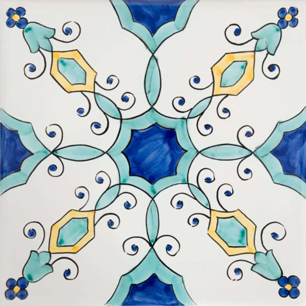 keramik lantai motif bunga modern