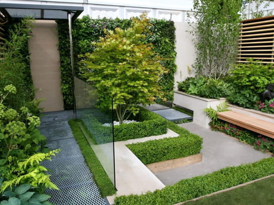 desain taman rumah minimalis