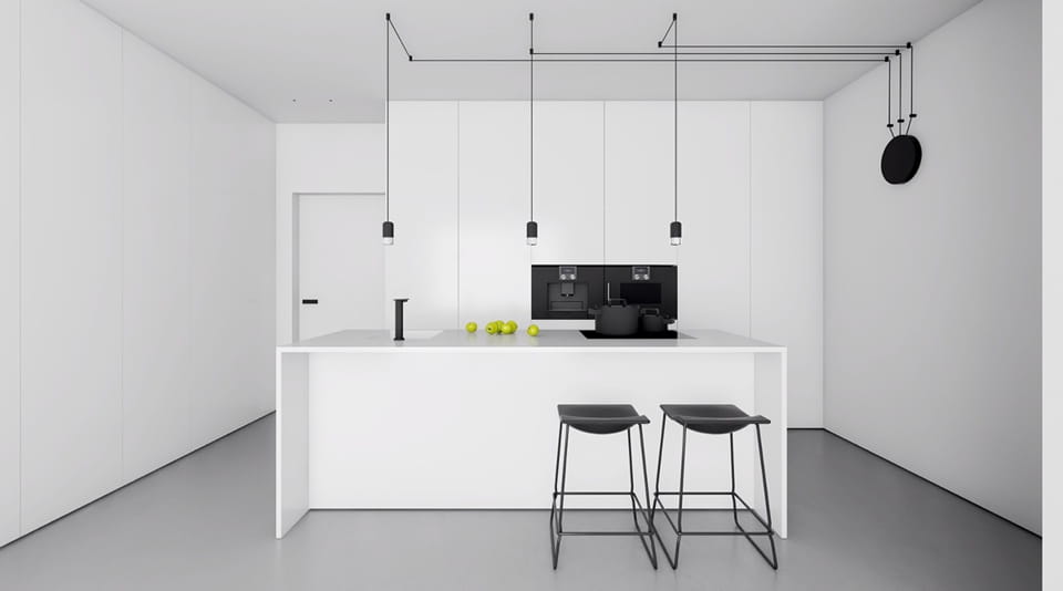 banner kitchen set modern