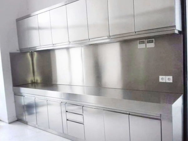kitchen set aluminium atas bawah