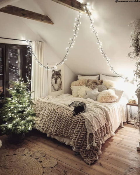 warna cat kamar tidur romantis - putih bersih