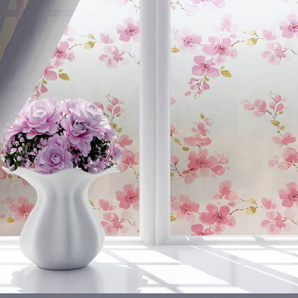 kaca jendela motif bunga terbaru yang cantik