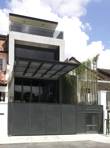 desain teras rumah minimalis type 45