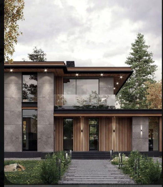 model teras cor dak rumah minimalis gaya kontemporer
